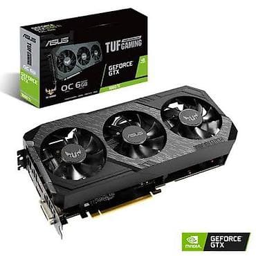 rtx 3060 komputer: Videokart Asus GeForce GTX 1660 Ti, 6 GB, İşlənmiş — 1