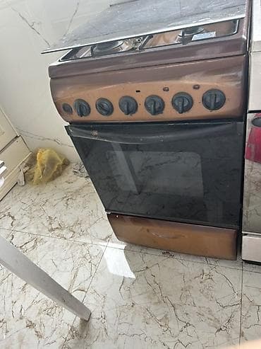 qaz pecinin temiri: Qaz sobası Ayrıca dayanan, 4 gözlü — 3