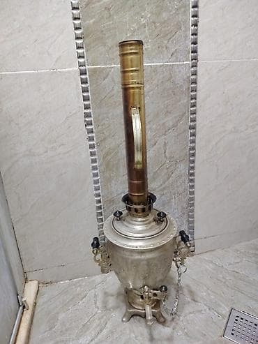 bit bazarı samovar: 3litrlik samovar demkesi luleyi ustundedi. Qiymet 100azn unvan — 1