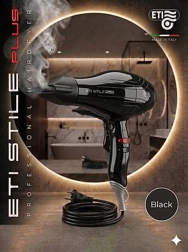 type c adapter: ETI STILE PLUS – Professional saç quruducu - İstehsal ölkəsi: İtaliya — 3