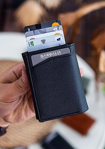 kart qabı: Pulqabı, Təbii dəri, Yeni — 3