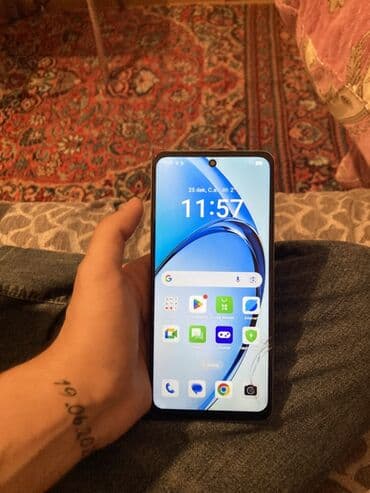 vifi madem: Oppo A3x, rəng - Mavi, Qırıq — 1