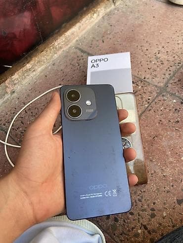 philips xenium 9@9s: Oppo A3, 128 GB, rəng - Qara, Barmaq izi, İki sim kartlı, Face ID — 4