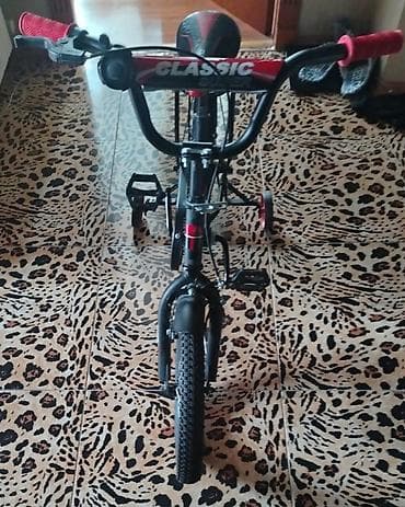 İki təkərli Uşaq velosipedi 14", sürətlərin sayı: 1