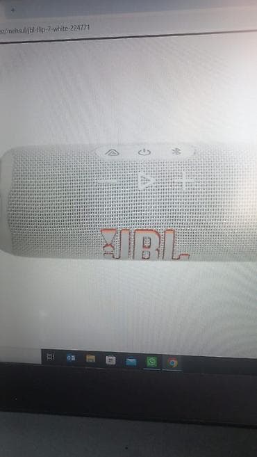pionner kalonka: JBL Flip 7 White portativ Bluetooth akustik sistemi - Rəng: ağ - — 2