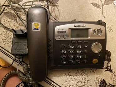 ats: Stasionar telefon Panasonic, Simli, İşlənmiş, Ünvandan götürmə — 2