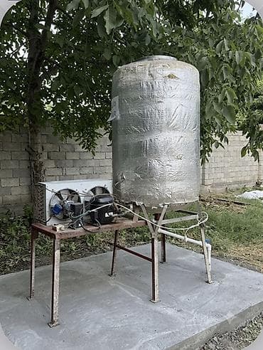 Süd soyutma sistemi – paslanmayan metal çən və kompressor-bloklu — 1