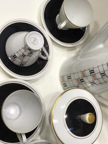 Qəhvə dəstləri və servizlər: Çay dəsti — 6