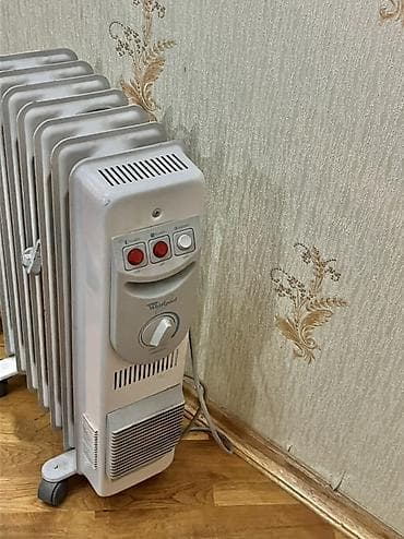 Whirlpool yağ radiatoru – elektrikli istilik cihazı - 7 bölməli yağlı