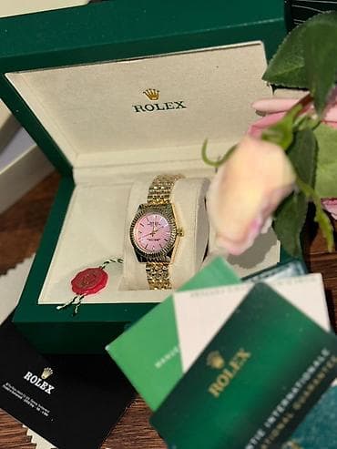 Toy paltarları və aksesuarları: Qol saatı, Rolex, rəng - Qızılı — 1