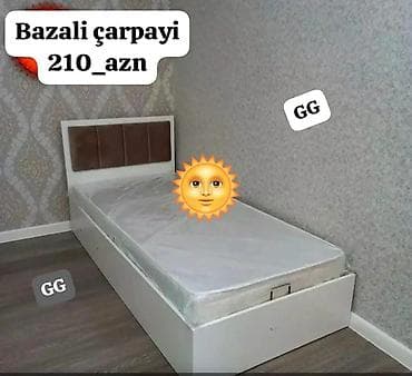 tek neferlik carpayi: Yeni, Təknəfərlik çarpayı, Bazalı, Siyirməsiz — 1