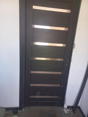 ev qapsi: İç qapılar – dekorativ şüşəli modellər - Material: MDF/laminasiya — 3