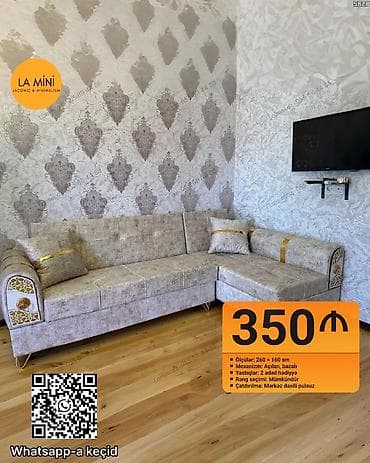Künc divan, Açılan, Bazalı, Parça, Şəhərdaxili pulsuz çatdırılma