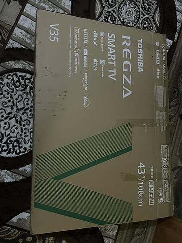 son model tv: Toshiba REGZA V35 Smart TV – 43" (108 sm) Xüsusiyyətlər: - Ekran: 43 — 1