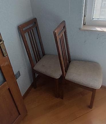 Bazalı yataq otağı dəsti və uşaq otağı mebeli və 8 stul. Hamısı — 5