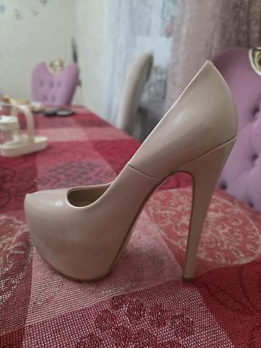 Tuflilər: Tuflilər, Ölçü: 36, rəng - Bej, Yeni — 2