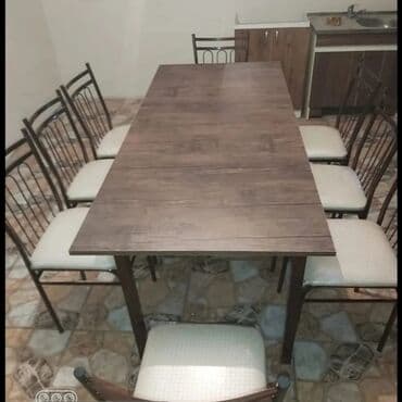 İnformatika: Stollar,Stullar, Masalar, Oturacaqlar, Stol stul dəsti sexden satiwi — 30