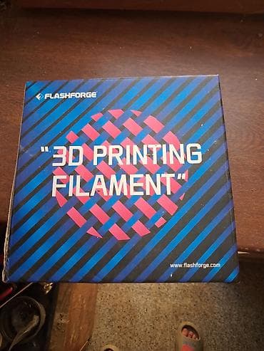 printer laserjet: FlashForge 3D Printing Filament – PLA, 1.75 mm, 0.5 kq, Qırmızı — 1