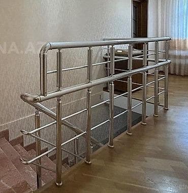 Lalafoda yeni: İşlənmiş Pilləkən məhəccəri, Alüminium, Ünvandan götürmə — 1