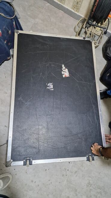 баян инструмент: Səfər və səhnə avadanlıqları üçün Flight Case (rolikli, metal künclü) — 8