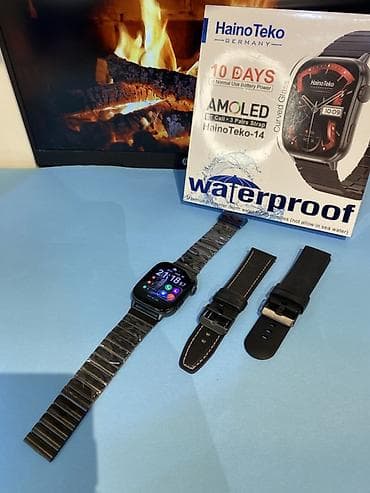 sumqayitda canta: Yeni, Smart saat, Suya davamlı, rəng - Qara — 1