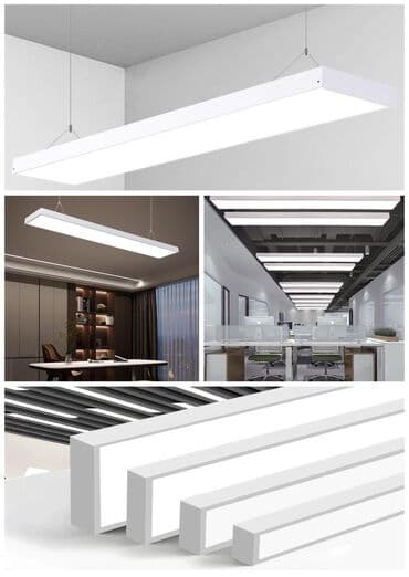 беспроводные светильники на кухню: Asma troslu işıqlar. Qara korpus 4000 kelvin və 6500 kelvin 7x120 — 8