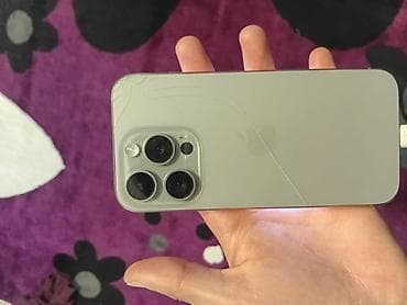 iphone 12 dubay varianti: IPhone 15 Pro, 128 ГБ, Natural Titanium, Face ID — 2