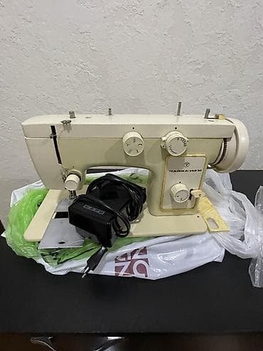 Tikiş maşınları: Tikiş maşını Chayka, Mexaniki, 1 saplı, Ünvandan götürmə — 2