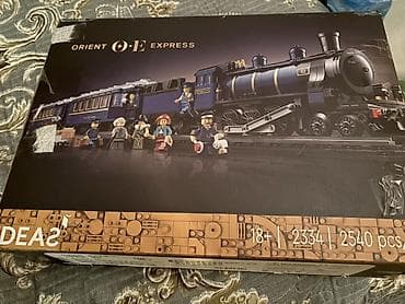 Kitablar və jurnallar: LEGO Ideas – Orient Express (O•E) dəmiryolu qatarı konstruktoru - — 2