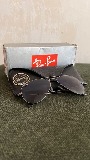 polaroid eynəklər: Солнцезащитные очки, Ray-Ban, Б/у — 2