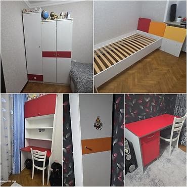 Oğlan və qız üçün, İşlənmiş, Təknəfərlik çarpayı, Dolab, Yazı masası lalafo.az -da Oğlan və qız üçün, İşlənmiş, Təknəfərlik çarpayı, Dolab, Yazı masası