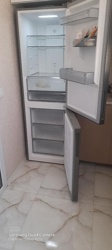 vitrin soyducular: Hoffmann ikiqapılı soyuducu - Rəng: paslanmayan polad (inox), ön — 2