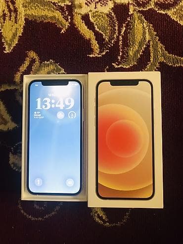 12 volt: IPhone 12, 64 GB, White Titanium — 2