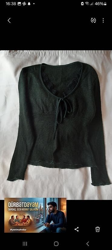 stringer alt geyimi: Кофта M-L razmer.Xlopok качественный очень Фирменная.Новая Модная — 2