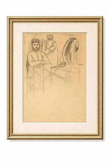 Оригинальная графика. Камал Ахмед Карандаш на бумаге.Подтверждено lalafo.az -da Оригинальная графика. Камал Ахмед Карандаш на бумаге.Подтверждено