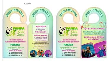 Panda usaq eylence merkezı Xanım ıscıler teleb olunur Nezaretcı xanım