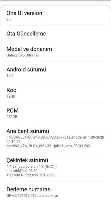 flaş: Samsung Galaxy S25, 256 GB, rəng - Boz, Sensor, Barmaq izi, İki sim kartlı — 6