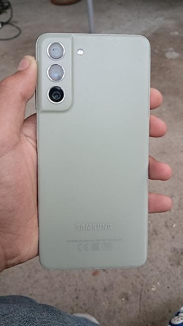 samsung c: Samsung Galaxy S21 FE, 128 GB, rəng - Yaşıl, Simsiz şarj — 1