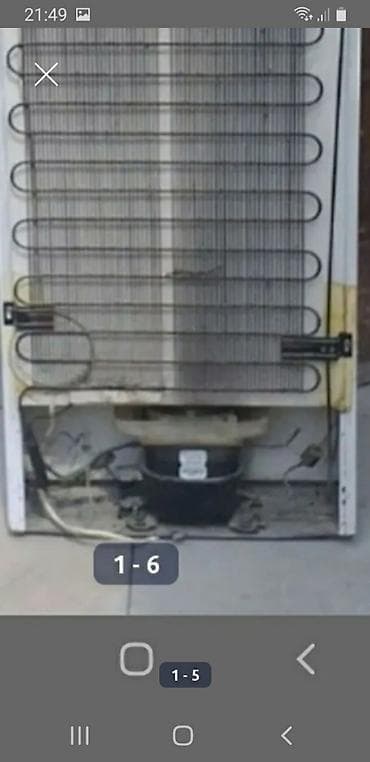 ikinci el soyuducu: Məhsul: Soyuducu üçün kompressor və arxa radiator (kondensator) — 2