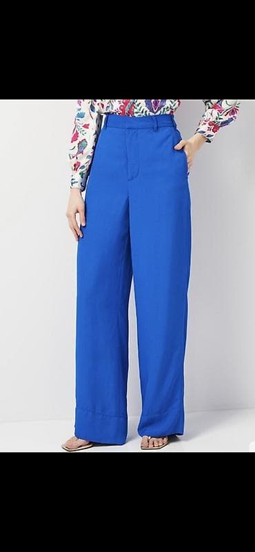 Şalvar, Zara, S, rəng - Mavi