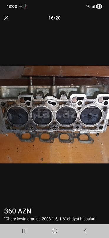 Sükan hissəsi: Chery Amulet 1.5 və 1.6 (Kovin 1.5 daxil) modelləri üçün ehtiyat — 6