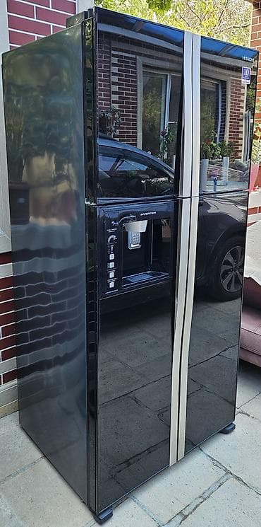ventilyator mini: Hitachi inverter soyuducu (iki qapılı, üst kamera dondurucu) - Rəng — 1