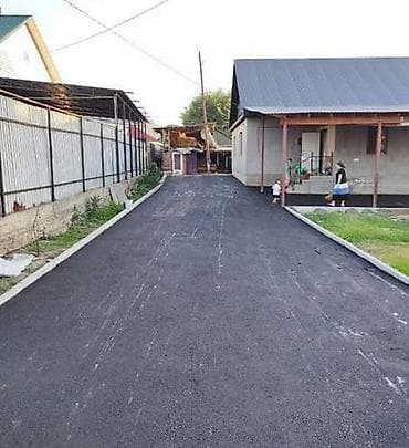 Bitirmə işləri: Asfaltlama xidməti - Həyət, həyətə giriş yolları, qaraj və park — 3