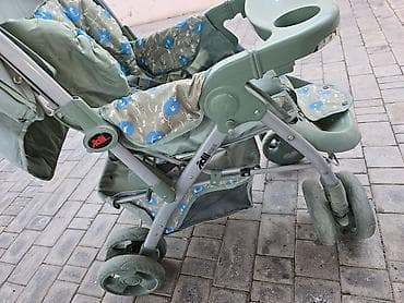 kupalnik usaq ucun: Uşaq arabası – yaşıl rəng, qatlanan model Xüsusiyyətlər: - Rahat — 2