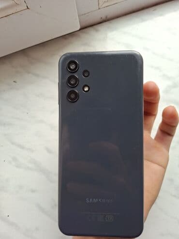 Apple iPhone: Samsung Galaxy A13, 128 GB, rəng - Qara, Düyməli, Barmaq izi, Face ID — 1