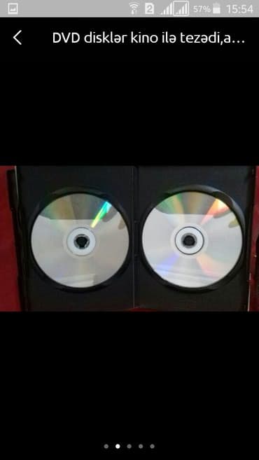 dvd disklər: DVD disklər tezədirlər,hər zövqə görə filmlər var(1-2-3-5)manata — 2