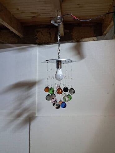 çılçıraqlar: Çılçıraq, 1 lampa — 4