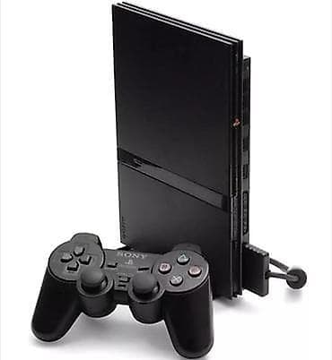 playstatio: PlayStation 2 (schp90002) işləkdi yanında 5 disk 1 pult 2 kabel — 1