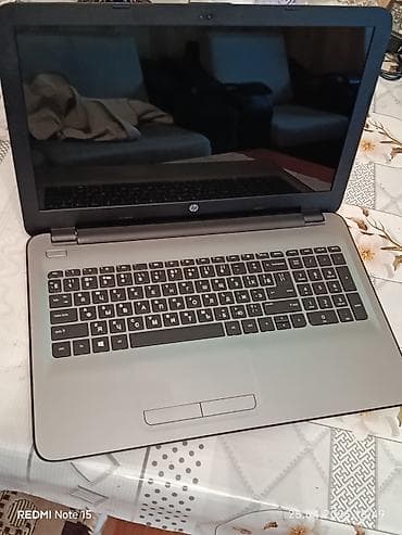 HP noutbuk i3 6 nəsil ram 4 gb ddr4 zaryadka 2 saat 128 gb ssd
