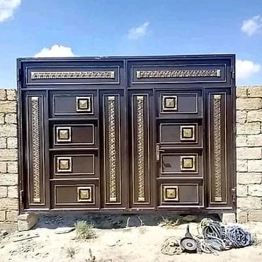 darvazalar gencede: Salam isteyinize uygun demir Qapi ve darvazalarin sifarisle — 4